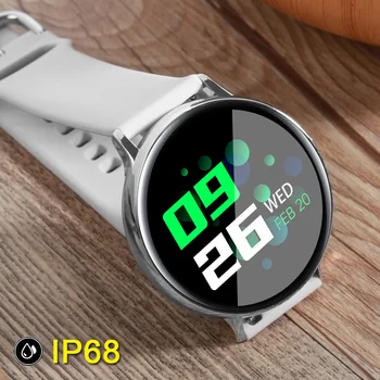 IP68 Su Geçirmez akıllı saat Erkekler Kadınlar GW3-2 EKG Kan Basıncı Moda Smartwatch Kalp Hızı İzci Tam Dokunmatik Ekran