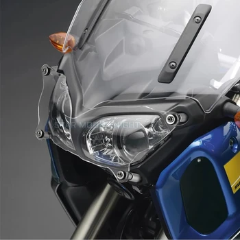 YAMAHA Süper Tenere XT 1200 Z XT1200Z xt1200 tutun 2010 Motosiklet Aksesuarları Akrilik Far Koruyucu güvenlik ışık Lens