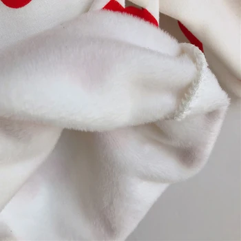 Noel Bebek ClotheCute Noel Polar Tulum Bebek Yeni Yıl Kardan Adam Aşk Baskı Çocuklar Uzun Kollu Hoodie Tops Kıyafetler