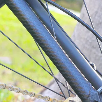 Bisiklet Sticker Çıkartmaları Çerçeve / Çatal Koruma Kiti Aşınmaya Dayanıklı Anti-Skid Paster MTB Yol bisiklet iskeleti 3D Sticker Guard Kapak