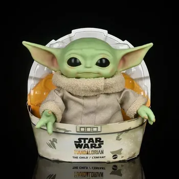 28cm Star Wars Yoda Bebek Peluş Aksiyon Figürü Kawaii Yoda Bebek Oyuncak Bebek Süsleme çocuk Koleksiyonu Doğum Günü noel hediyesi