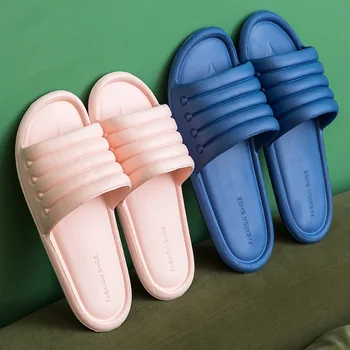 Kadın yazlık terlik kaymaz Sandalet Platformu Duş Yumuşak Taban Slaytlar Erkekler Bayanlar Banyo Ayakkabı De Hombre Kadın Chaussure