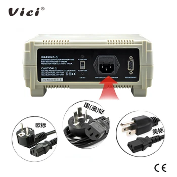 VICI Dijital Tezgah Üstü Multimetre 80000 Sayımlar Büyük LCD AC DC Oto Aralığı Multimetro Voltmetre Quadrate Dalga Sıcaklık Ölçer VC8145