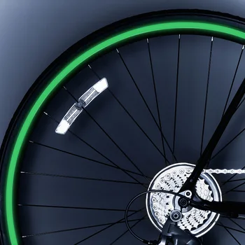 Bisiklet Tekerlek Sticker Yansıtıcı Jant Şerit Bant Bisiklet Çıkartmalar Bisiklet Aksesuarları