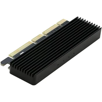 NVMe Adaptörü M. 2 PCIe ssd'den Pcı-E X4 / x8 / x16 Dönüştürücü Kartı için ısı emici İle M. 2 (M Anahtar) NVMe SSD 2280/2260/2242/2230