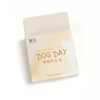 46 adet / takım Yaratıcı Köpek Günlük Yaşam kağıt Çıkartmalar Scrapbooking Dıy Günlük Günlüğü Kırtasiye Sticker Estetik Dekor Hediye