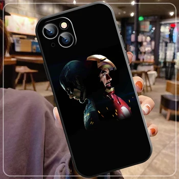 Marvel Kaptan Amerika Durumda iPhone 11 Pro Max Kamera Çantası iPhone 12 13 Pro Max X XR Xs max 6 6s 7 8 Artı