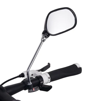 1 Çift Sol Sağ Bisiklet Aynaları Dikiz Cam Ayna Bisiklet Bisiklet Geniş Arka Görüş Reflektör Açısı Ayarlanabilir