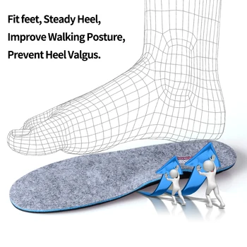 Düz ayak ortopedik tabanlık Arch destek ortez kış sıcak ısıtmalı yün ayakkabı ekler Plantar fasiit için ayak ağrısı rahatlatmak