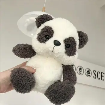 22 cm Sevimli Panda peluş oyuncaklar Yumuşak Hayvan Kolye Bebek doldurulmuş oyuncak Çocuklar İçin Doğum Günü Hediyeleri