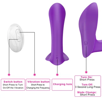 OLO 10 Hız Külot Vibratör Kadın Masturbator Klitoris Teşvik Seks Oyuncak Kadınlar için Giyilebilir Yapay Penis Vibratör Uzaktan Kumanda
