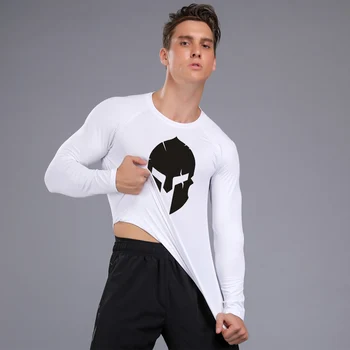 Kış Spor Giyim 2 Parça Set erkek termal iç çamaşır Sıcak Spor Taban Katmanı Tayt Sıkıştırma MMA Spor Eğitimi Takım Elbise