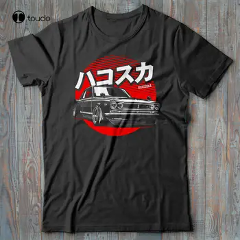 Siyah Jdm T-Shırt Hakosuka Skylıne Gt-R-Otomotıv Araba Hedıye-Japonya Drıft Tee Gömlek