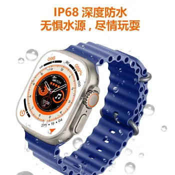 İzle 8 Ultra akıllı saat Serisi 8 Bluetooth Çağrı Her Zaman açık Ekran Erkekler Kadınlar ıwo 15 Pro Max Smartwatch ı 2022 YENİ