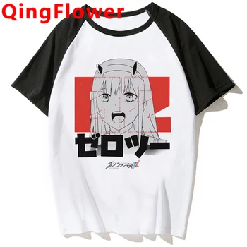 Y2k Estetik Sevgilim Franxx İçinde Sıfır İki T Shirt Erkek Anime Inuyasha Nagatoro Grafik Tshirt Manga streetwear tişört Erkek