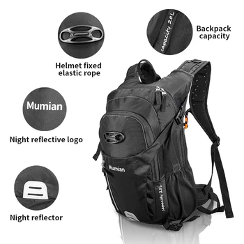 Bisiklet sıvı alımı sırt çantası Taşınabilir Spor Su Torbaları Bisiklet Çantası Açık Tırmanma Kamp Yürüyüş Bisiklet MTB Dağ Bisikleti 20L