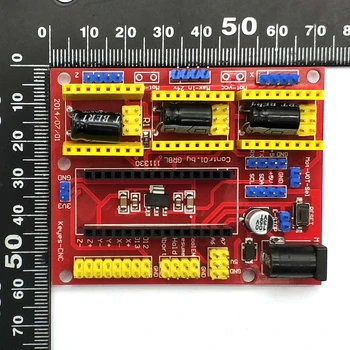 V4 Gravür 3D Yazıcı CNC Kalkanı genişletme kartı A4988 Sürücü Uno İçin Marka Yeni