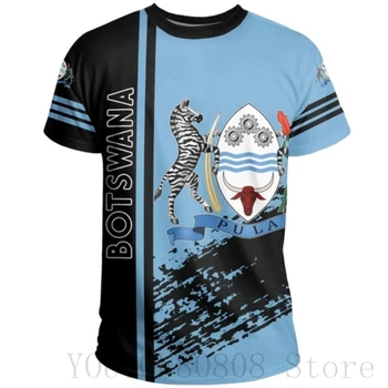 2022 Yaz Yeni Botsvana T-Shirt Yüksek Kaliteli Özel Kuvvetler 3d Baskılı Unisex Kısa Kollu Rahat spor tişört