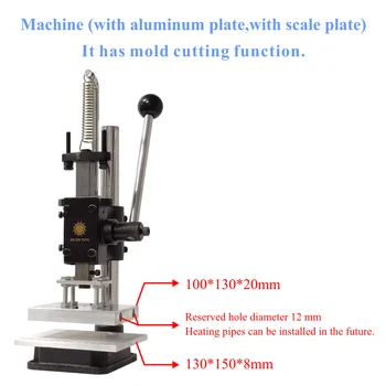 JINXINYANG El Basın Makinesi Deri Manuel Presler Makinesi Küçük Endüstriyel El Basın Mini Endüstriyel Delme Makinesi