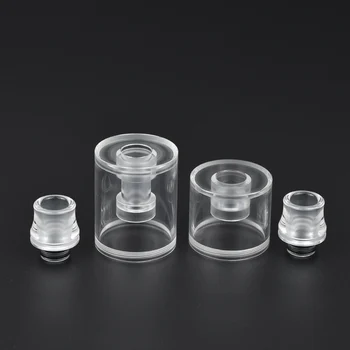 Cam tüp için 2 parça set dvarw dl fl 24mm cam tüp 2ml/3.5 ml kapasiteli pc malzeme şeffaf cam gibi