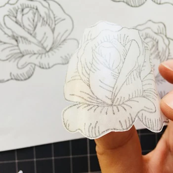 10 Adet / grup A4 Boş Kendinden Yapışkanlı Maskeleme Kağıt Etiket DIY Lazer Mürekkep Püskürtmeli Baskı Kağıdı