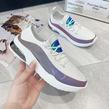 2022 Yeni Moda Yaz ve Sonbahar Dokuma Nefes Sneakers Kadınlar Lace Up Tasarımcı Konfor rahat ayakkabılar Teklif Ücretsiz Kargo