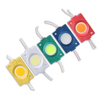 Led Modül 12 V Mini Işık Cob su Geçirmez Reklam panosu Dijital Sıcak Beyaz Kırmızı Yeşil Mavi Sarı Arka ışıklı Tabela Led