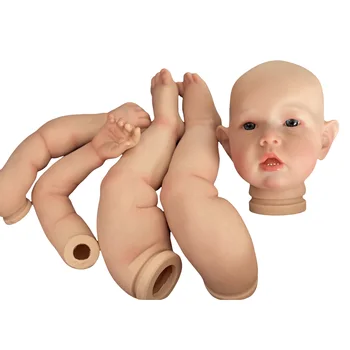 Saskıa 18-20 İnç Liam Handamde Bebe Boyalı Kitleri bonecas infantil meninas reborn poupées reborn günah pintar Boyalı Kiti
