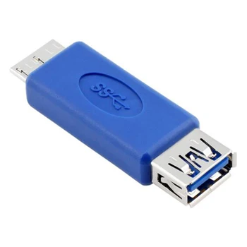 OTG Fonksiyonlu Standart USB3.0 Mikro B Erkek Tip A Dişi MicroB/AF Adaptör Dönüştürücü