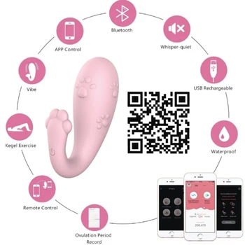 APP Bluetooth Vajina Topu Kadın Masturbator Vajinal G-spot Stimülatörü Kadınlar için Uzaktan Kumanda Titreşimli Yumurta Seks Oyuncakları Kadınlar için