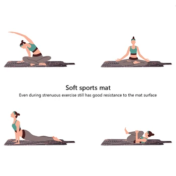 Pilates Kaymaz Reformer Mat Katlanır Egzersiz Taşınabilir Doğal Kauçuk Yoga Meditasyon Paspaslar Ped Spor Ev Fitness ekipmanları