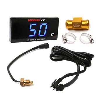 Metre Motosiklet Su Sıcaklığı Dijital Higrometre Termometre Sensörü genel modifiye sıvı kristal ekran