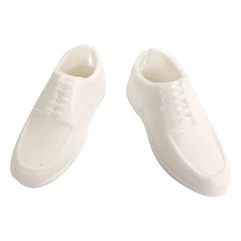 NK Resmi 1 Çift Beyaz spor ayakkabı Moda Prens rahat ayakkabılar Barbie Arkadaş ken oyuncak bebek giysileri Takım Elbise Aksesuarları Çocuk Oyuncak