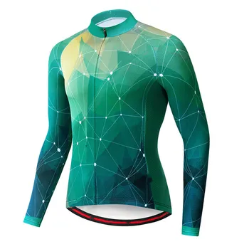 Uzun Kollu Dağ Bisikleti Gömlek 2022 Sonbahar erkek Bisiklet Formaları Yeni Renkli Bisiklet Spor Açık Sürme MTB Giyim