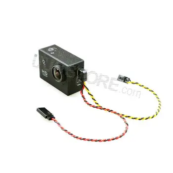 Mikro usb AV Çıkışı Kablosu SJ4000 SJ5000 SJ6000 Kamera FPV Video kablosuz av alıcısı-vericisi Kablosu AV
