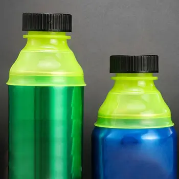 3/5 adet Mühürlü Soda Yeniden Kullanılabilir şişe kapağı Bira PP Kapak Üst Kapak Koruyucu Barware Rastgele Renk