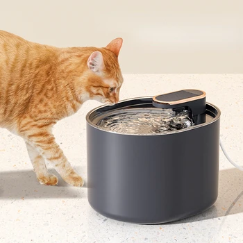 3L Elektrikli Dilsiz Pet Kedi su çeşmesi Dağıtıcı Otomatik Döngüsü Filtre Köpekler Kedi Tiryakisi Besleyici Kase Pet Otomatik su sebili
