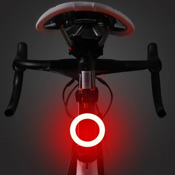 Bisiklet arka lambası çok aydınlatma modları modelleri USB şarj Led bisiklet ışık flaş kuyruk arka ışıkları yol Mtb bisiklet Seatpost