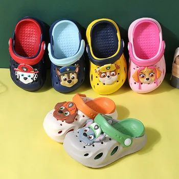 PENÇE Devriye Çocuk Terlik Toddler Kız Ayakkabı Komik Terlik Erkek Ayakkabı Plaj Çocuk Ayakkabı Sandalet EVA kaymaz Bebek Slaytlar Ayakkabı