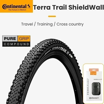 Continental Terra Trail 700X3 5C / 40C Yol Bisikleti Çakıl Lastik 27.5 Shieldwall Sistemi Delinme Koruma MTB içsiz hazır Lastik