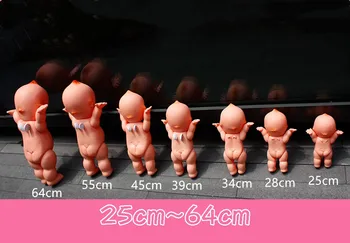 25-64cm Plastik Büyük Boy Ekstremite Hareketli Kewpie Figürleri oyuncak bebekler Çocuklar İçin 1 ADET