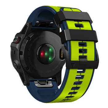 26 22mm Quickfit Watchband Sapanlar Garmin Fenix 7X 6X 5X Artı 3HR Epix Silikon Kolaylık Bilek Kayışı Fenix 6 7 5 935 İzle