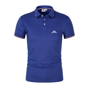 Yaz Yeni Moda Marka Erkek golf gömlekleri Kısa Kollu Nefes POLO GÖMLEK Üstleri erkek İş gündelik giyim 2022
