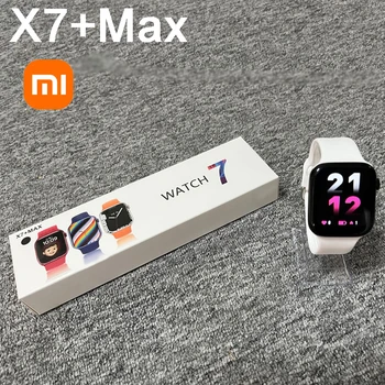 Xiaomi Akıllı İzle X7 + MAX Serisi 7 Spor Spor Akıllı İzle Su Geçirmez Müzik Smartwatch Kadın Erkek Smartwatch PK ı7ProMax