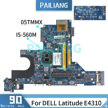 PAILIANG Laptop anakart DELL Latitude E4310 I5-560M Anakart LA-5691P 05TMMX DDR3 test