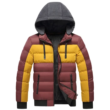 Kış Marka Parkas Erkekler Yeni Rahat Sıcak Kalın Su Geçirmez Ceketler 2022 Casual Palto Erkek Sonbahar Dış Giyim Rüzgar Geçirmez Parkas Ceket
