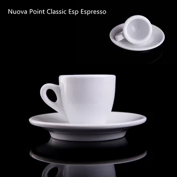 Nuova Noktası Profesyonel Rekabet Seviyesi Espresso Kupa Kalın Cafe Espresso Kupa Kahve Fincan Tabağı Setleri Türk Kahve Fincanları
