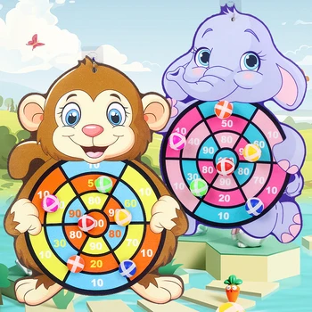 Stickey Topu Dart Oyunu Bebek Montessori Oyuncak s Oyunları Kurulu Hedef Spor Eğitici Çocuk Oyuncakları Çocuklar İçin 4 İla 6 Yaşında Hediye