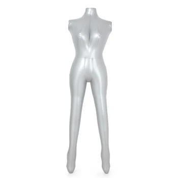 Model Manken Kadın Esnek Ekran Elbise Formu Kukla Şişme PVC Yapışkanlı Yama Taşınabilir Kadınlar Yüksek Kalite